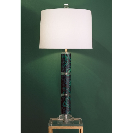 Picture of Malachite Green Lamp