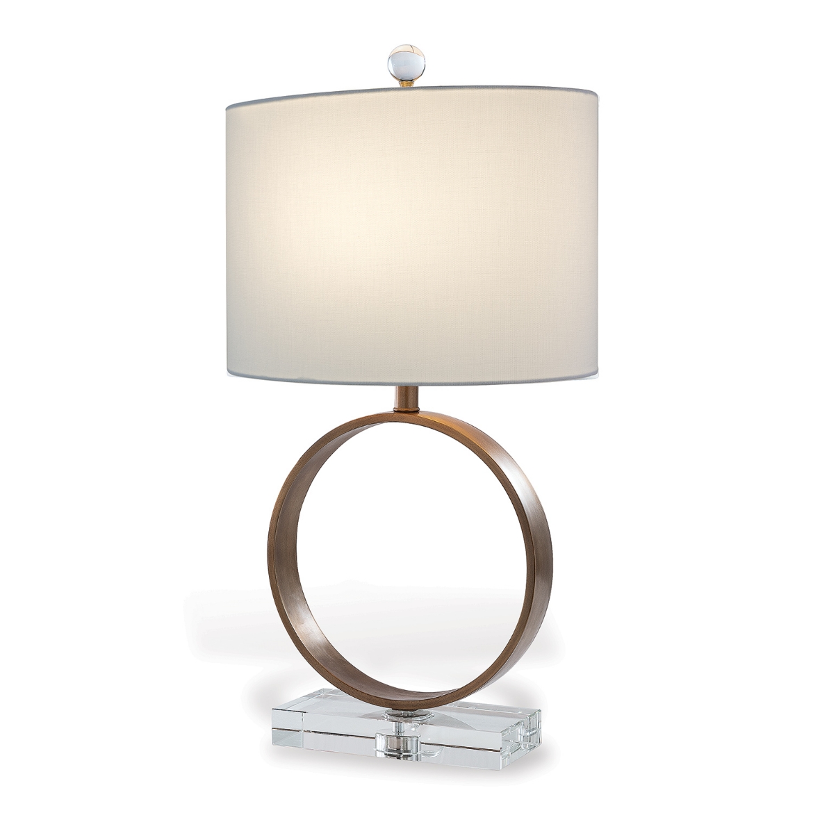 Picture of Megan Crystal / Brass Lamp