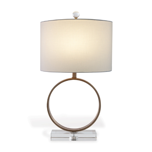 Picture of Megan Crystal / Brass Lamp