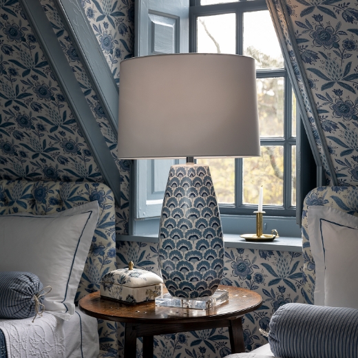 Picture of Isobel Blue Lamp