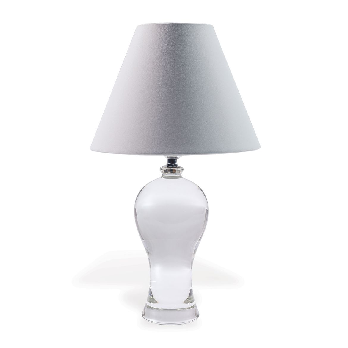 Picture of Bari Mini Plum Crystal Lamp