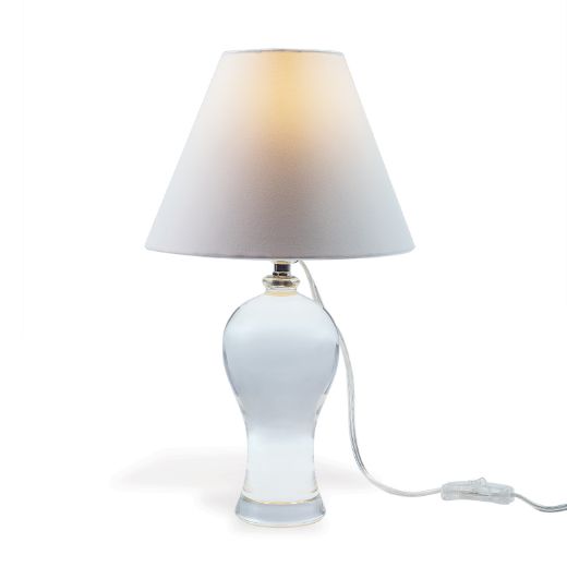 Picture of Bari Mini Plum Crystal Lamp