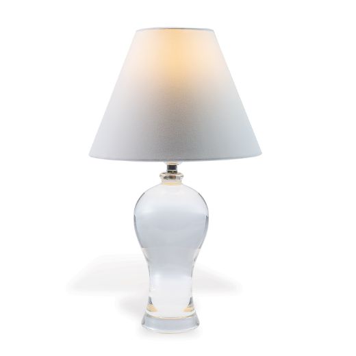 Picture of Bari Mini Plum Crystal Lamp