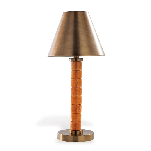 Picture of Jade Garden Amber Accent Lamp