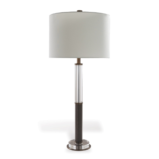 Picture of Reynolds Crystal/Bronze Lamp