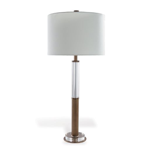 Picture of Reynolds Crystal/Brass Lamp