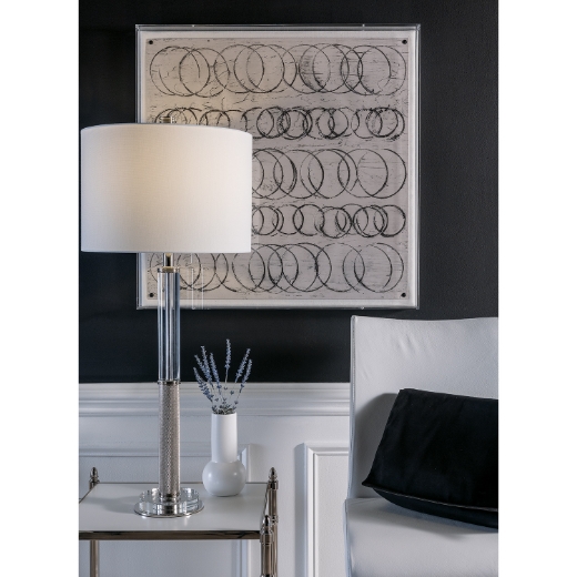 Picture of Reynolds Crystal/Nickel Lamp
