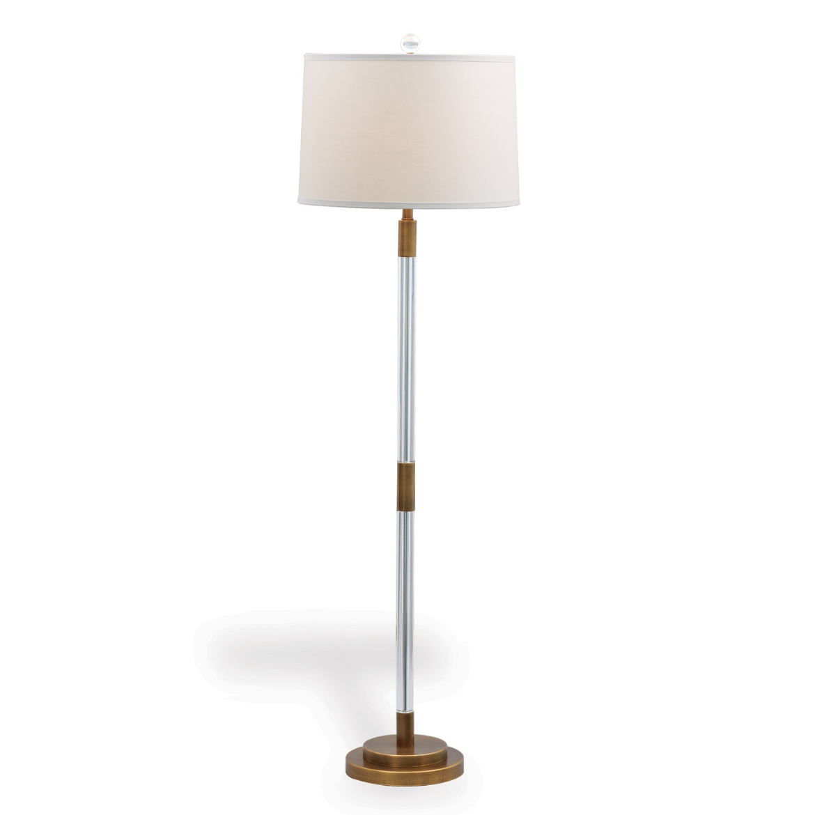 Picture of Maxwell Brass Floor Lamp 64"H