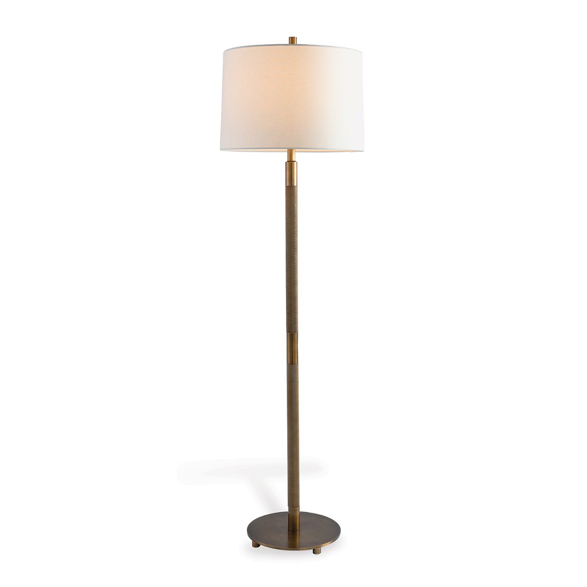 Picture of Billy Aged Brass Floor Lamp