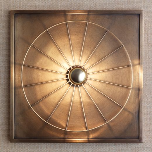 Picture of Boston Aged Brass Sconce