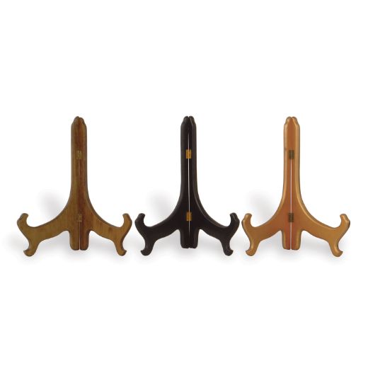 Picture of PLATE EASEL PINE 15" (SET OF 2)