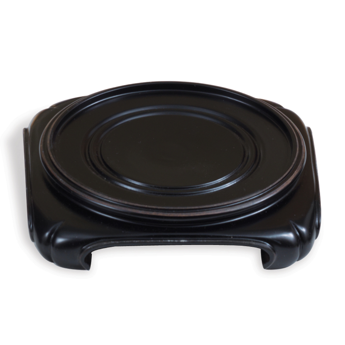 Picture of 5 1/2" SQUARE BASE STAND DIST. BLACK SET/2