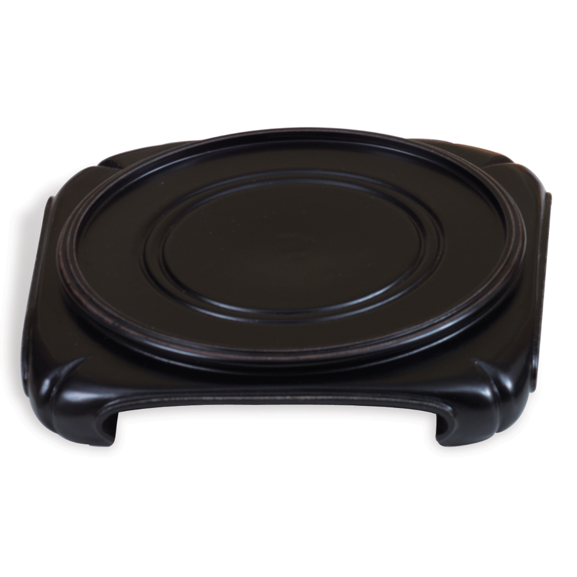 Picture of 7 1/2" SQUARE BASE STAND DIST. BLACK SET/2