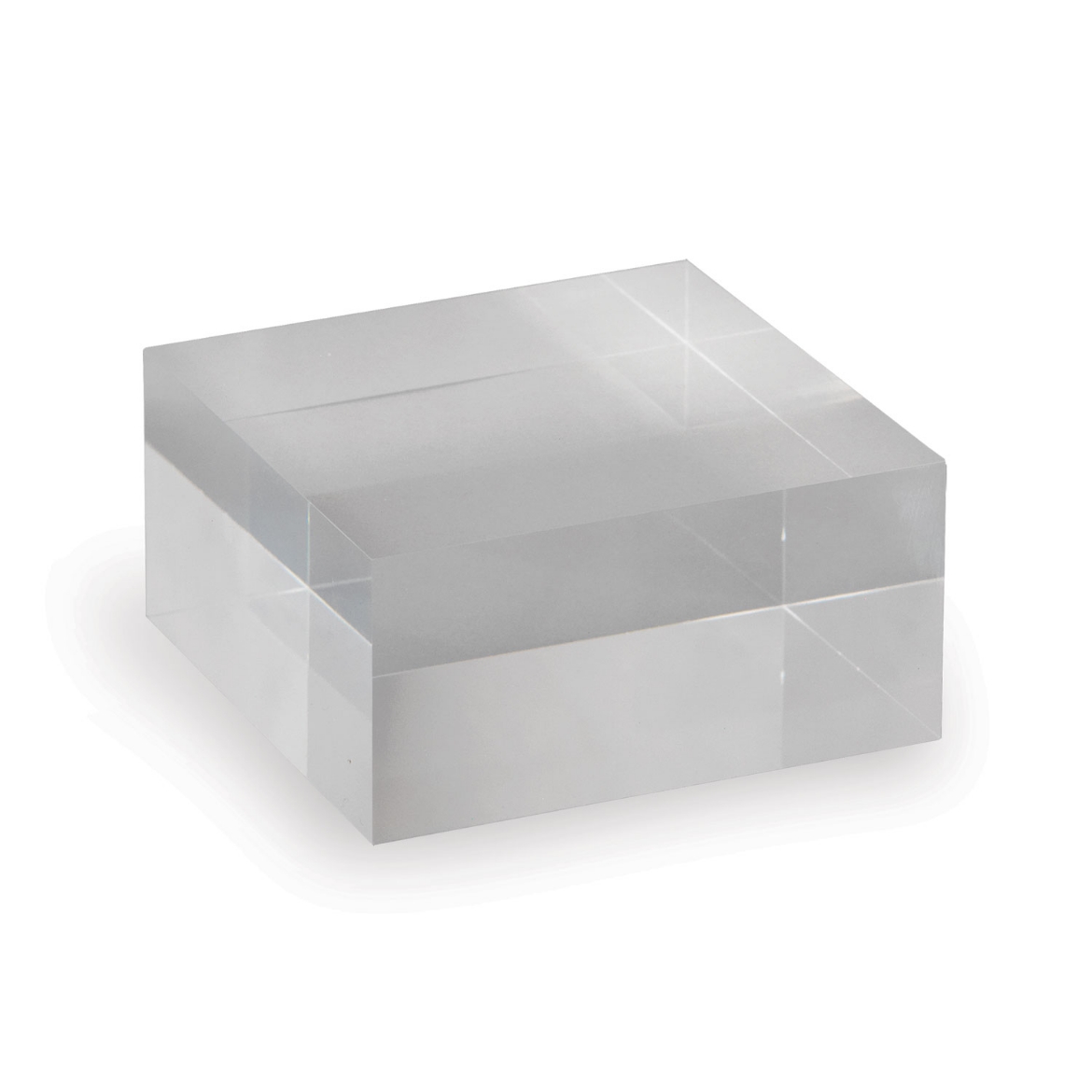Picture of Clear Lucite Square Stand 4"x2" (set of 2)