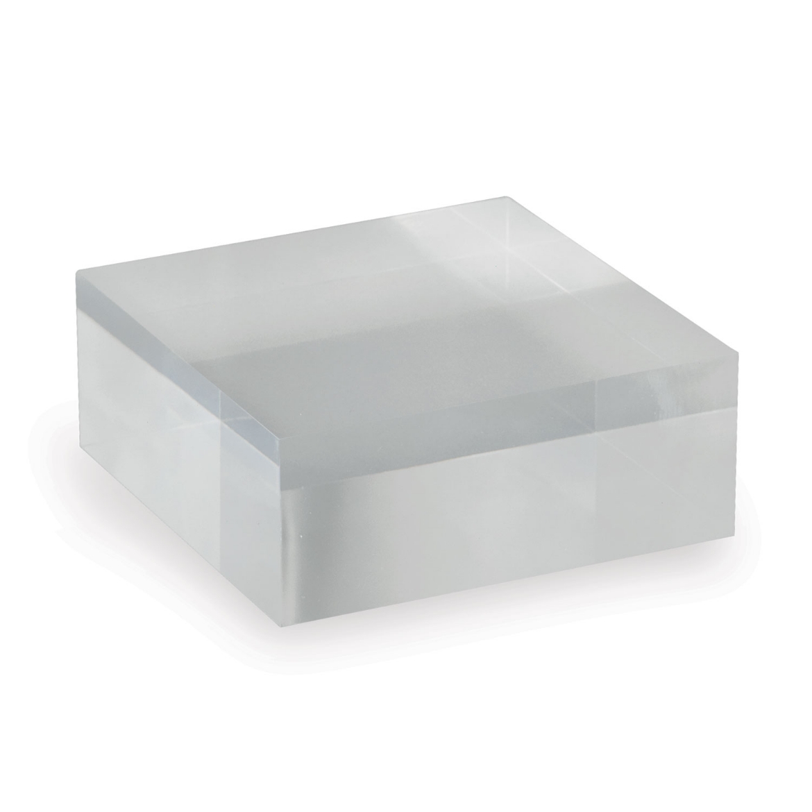 Picture of Clear Lucite Square Stand 5"x2" (set of 2)