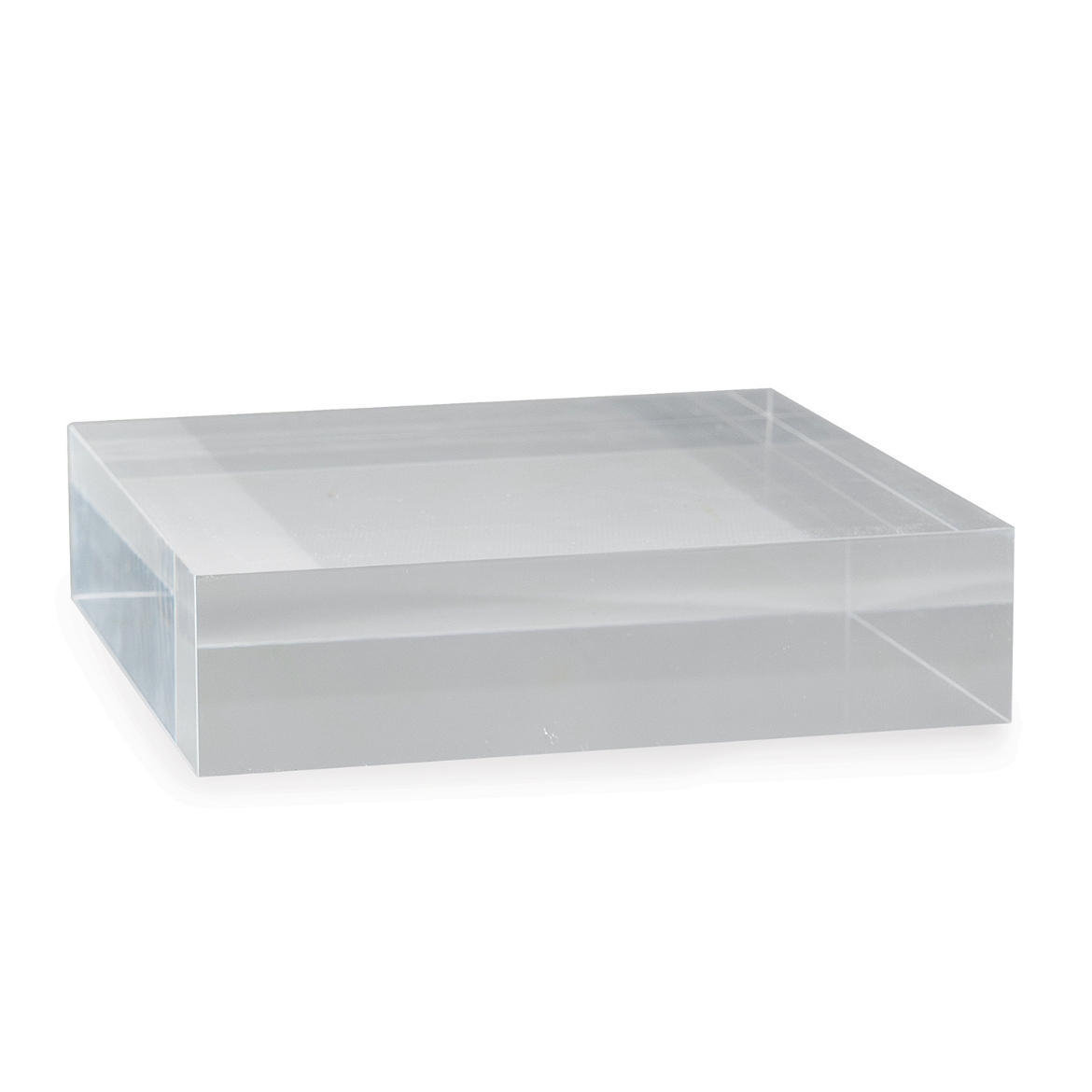 Picture of Clear Lucite Square Stand 8" x 8" x 2"H Set/2