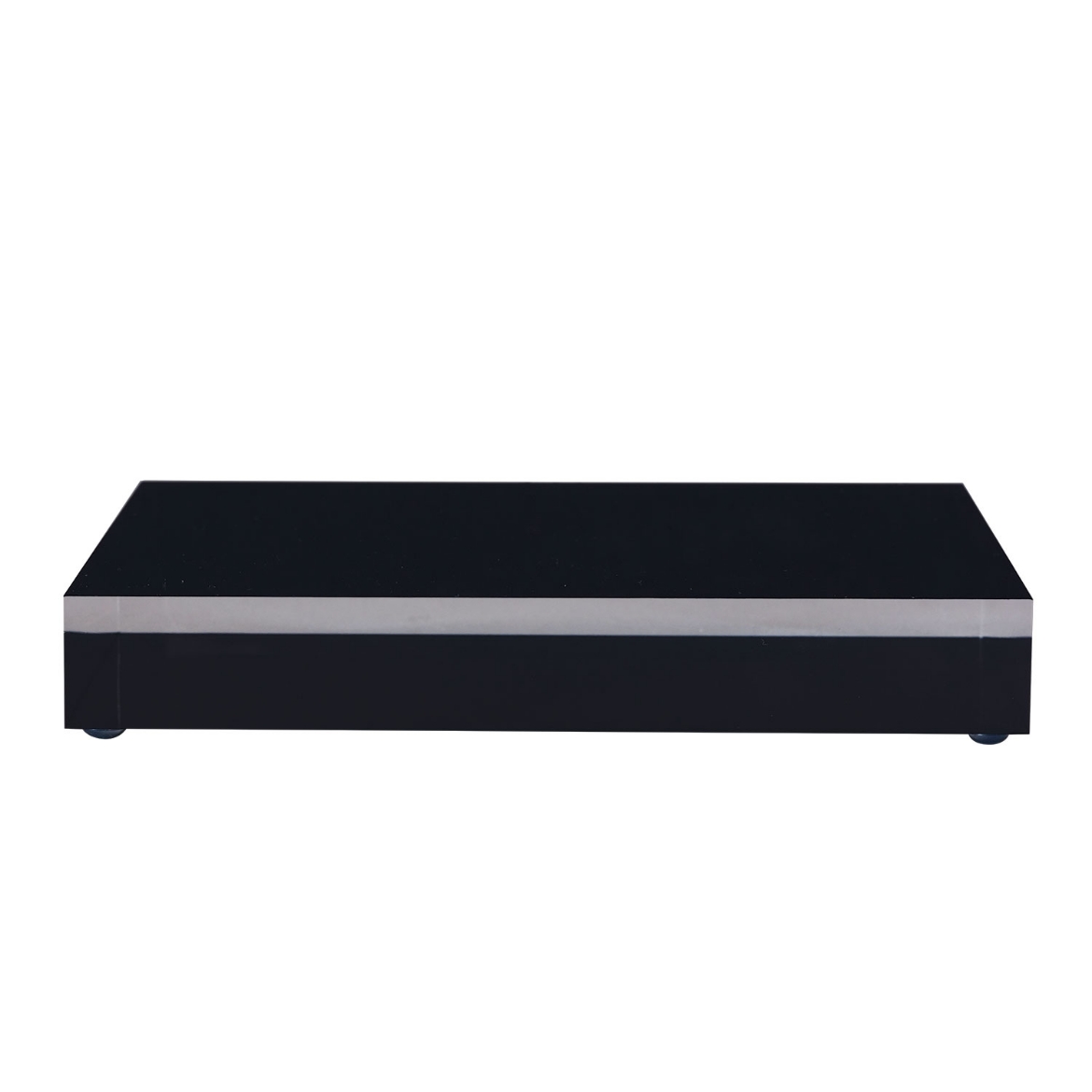 Picture of Onyx Lucite Square Stand 7"x1" (set of 2)