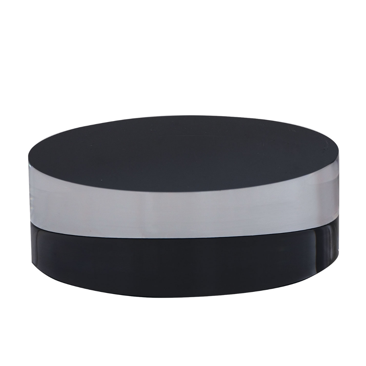 Picture of Onyx Lucite Stand--Round 6"D X 2"H  (Set Of 2)