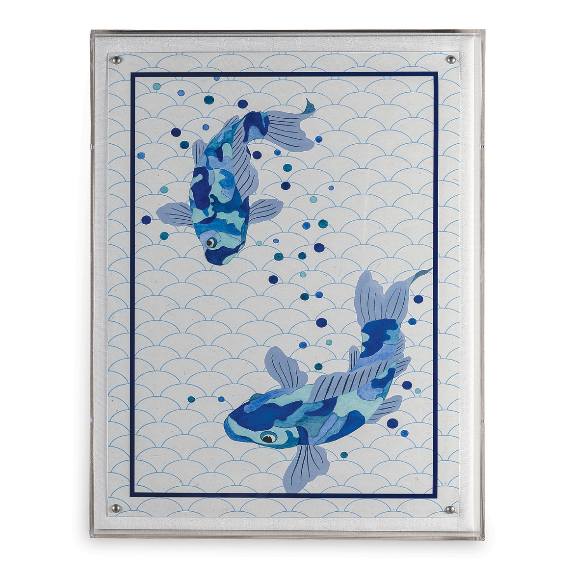 Picture of Blue Koi II