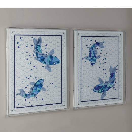 Picture of Blue Koi II