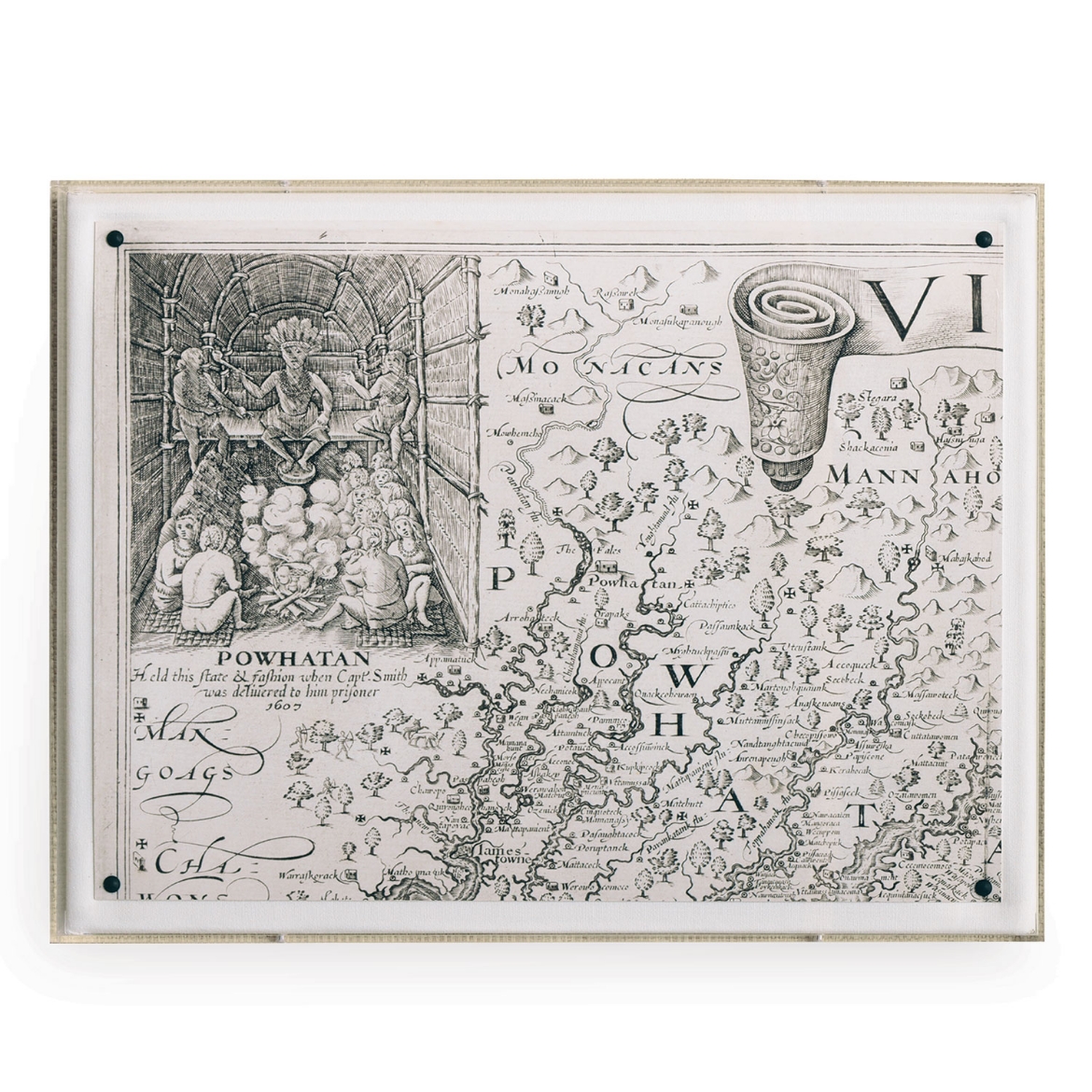 Picture of Map Of Virginia I