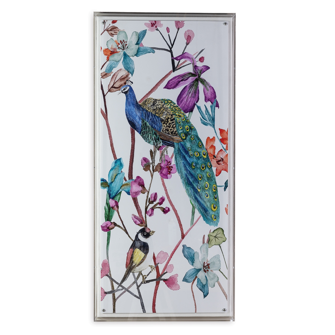 Picture of Peacock Garden III 48"H x 22"W x 2.5"D