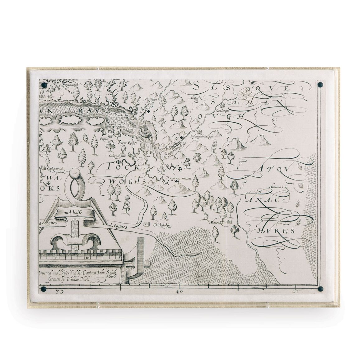 Picture of Map Of Virginia IV