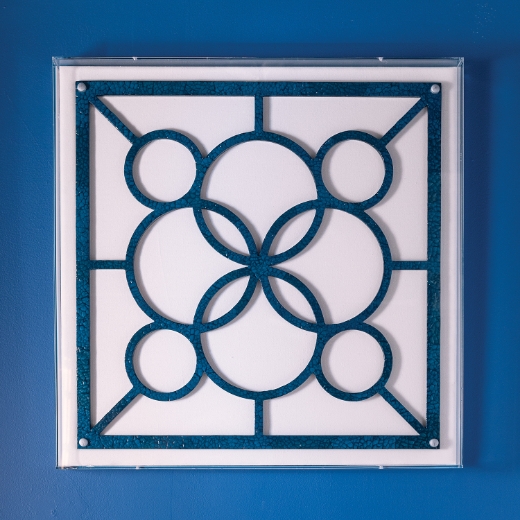Picture of Layered Circles Blue