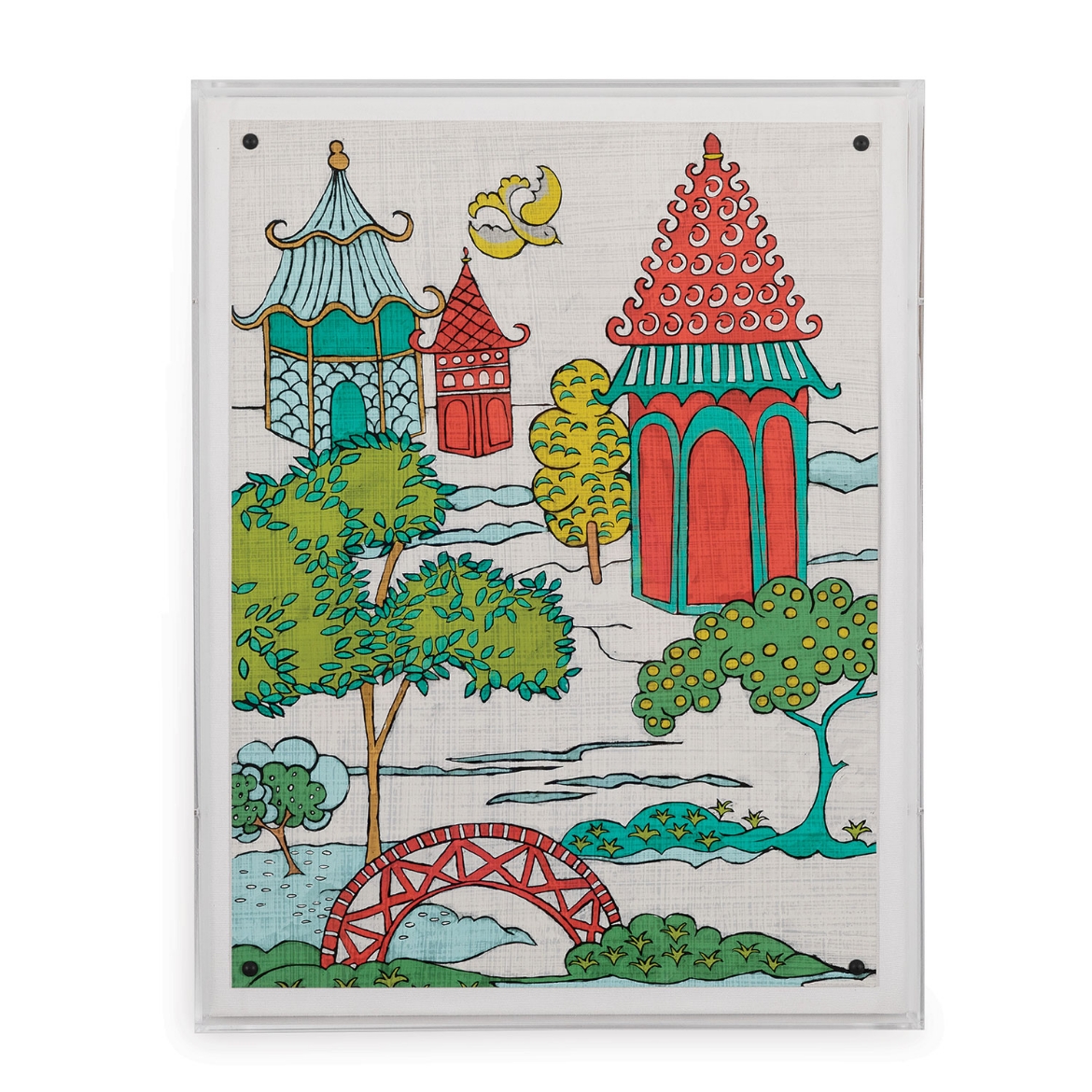 Picture of Pagoda Landscape I