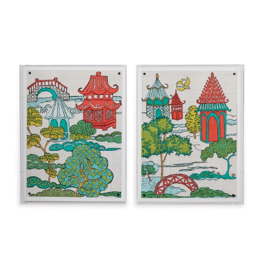 Picture of Pagoda Landscape I