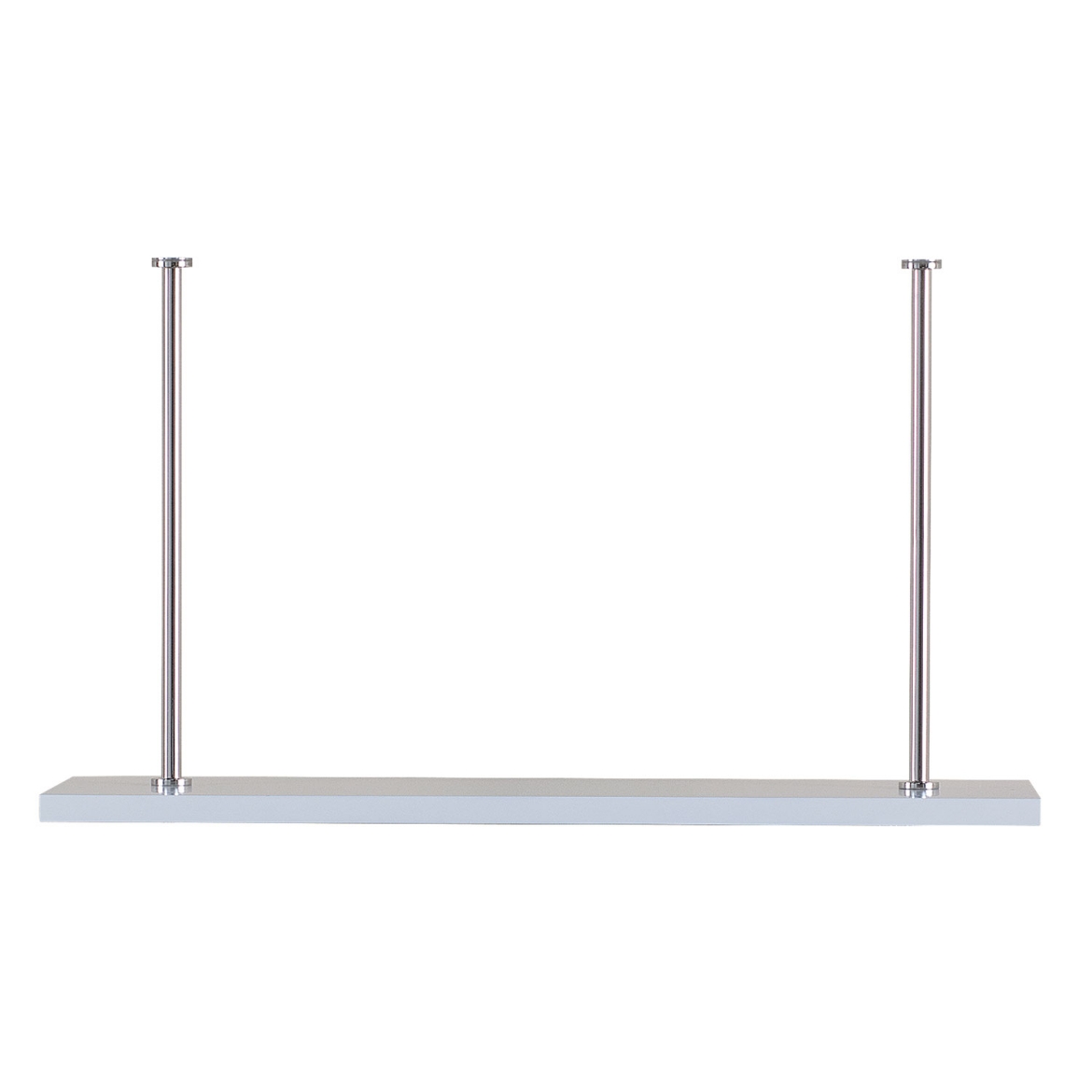 Picture of MARAIS ADDITIONAL SHELF WHITE/NICKEL KIT 24"W