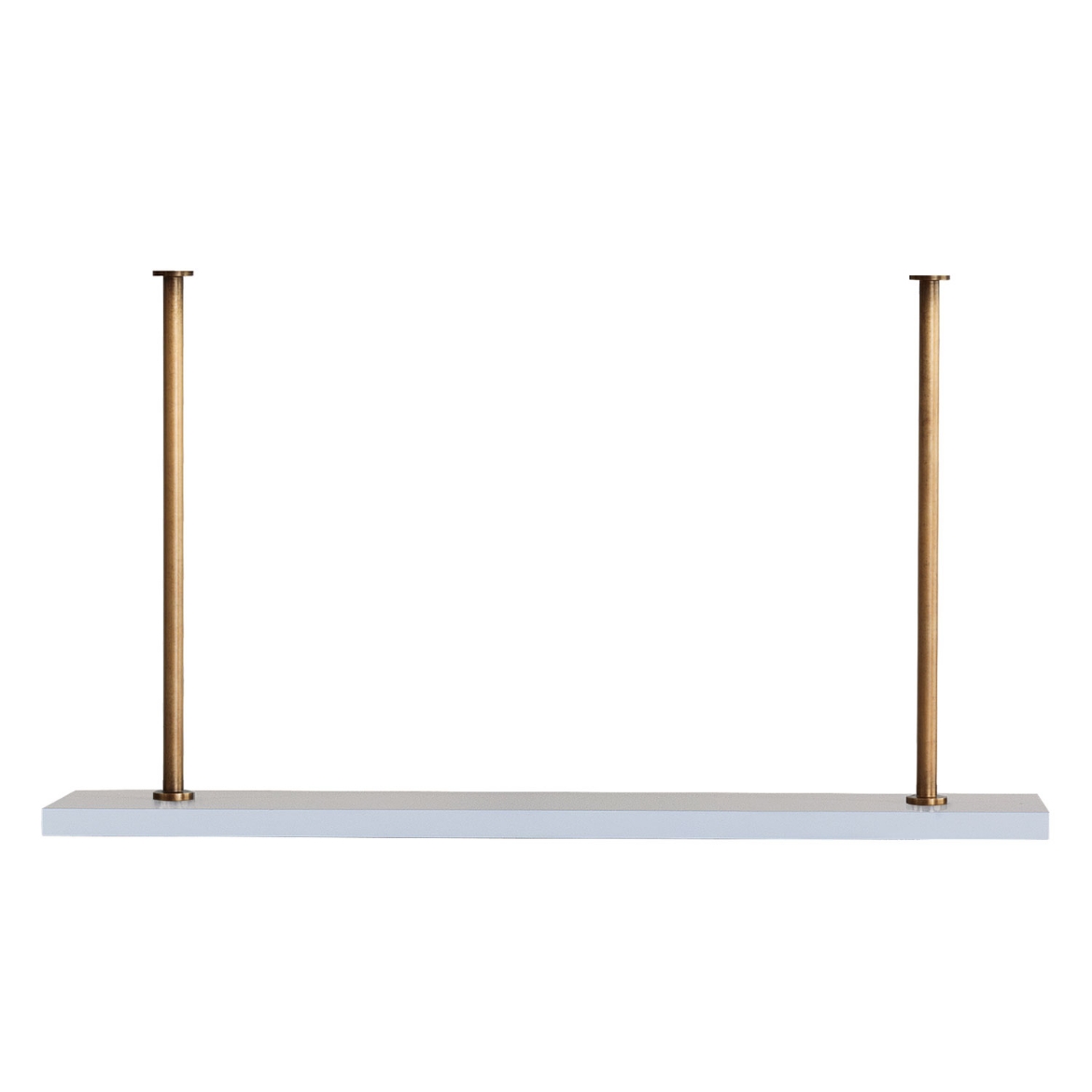 Picture of MARAIS ADDITIONAL SHELF WHITE/AGED BRASS KIT 36"W