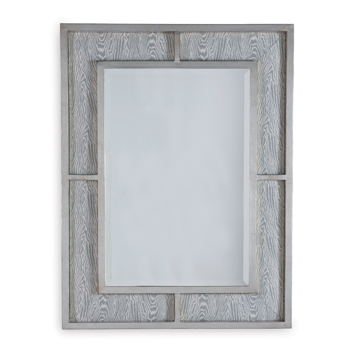 Picture of Bedford  Mirror  Silver - Faux Bois