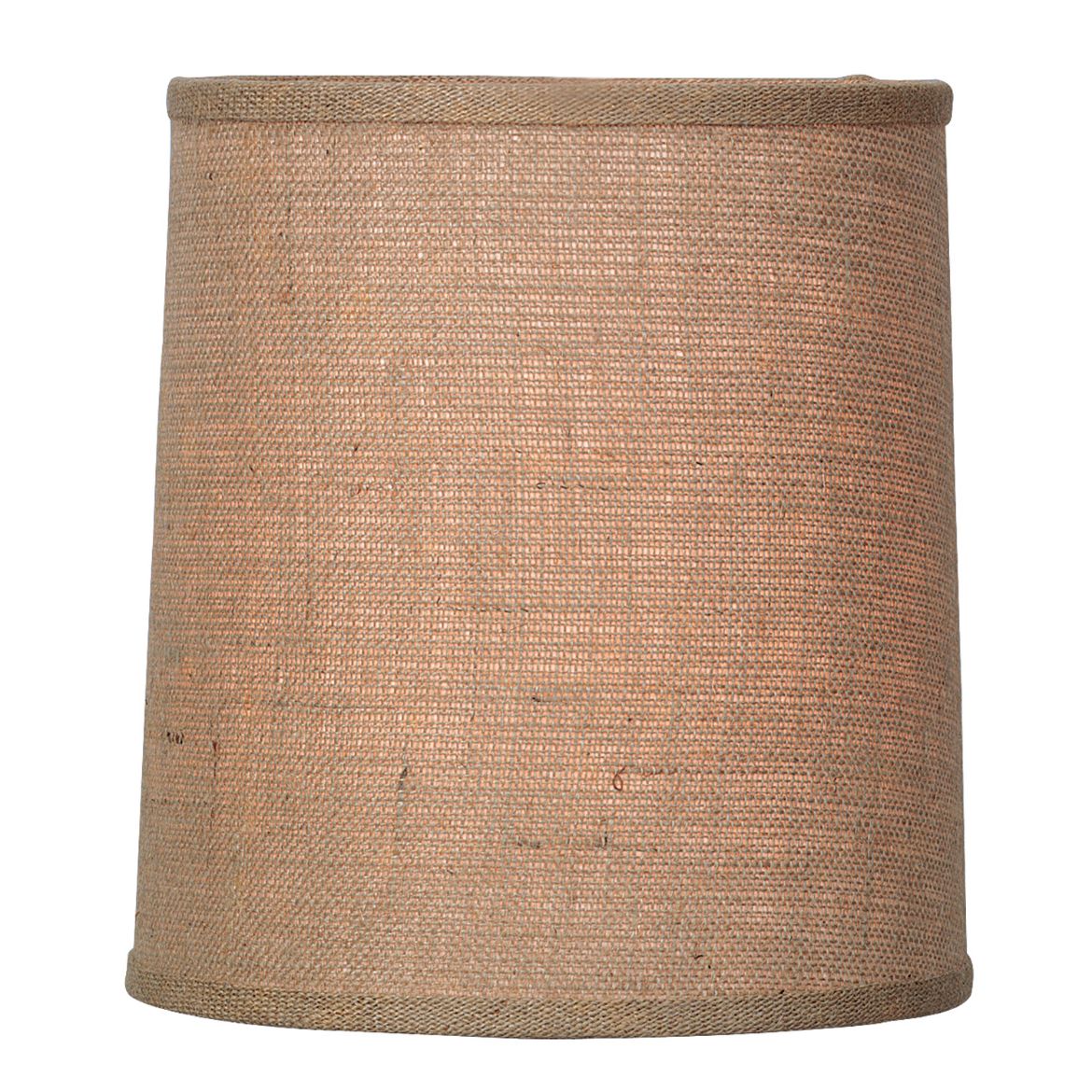 Picture of Natural Burlap Hardback Drum Shade